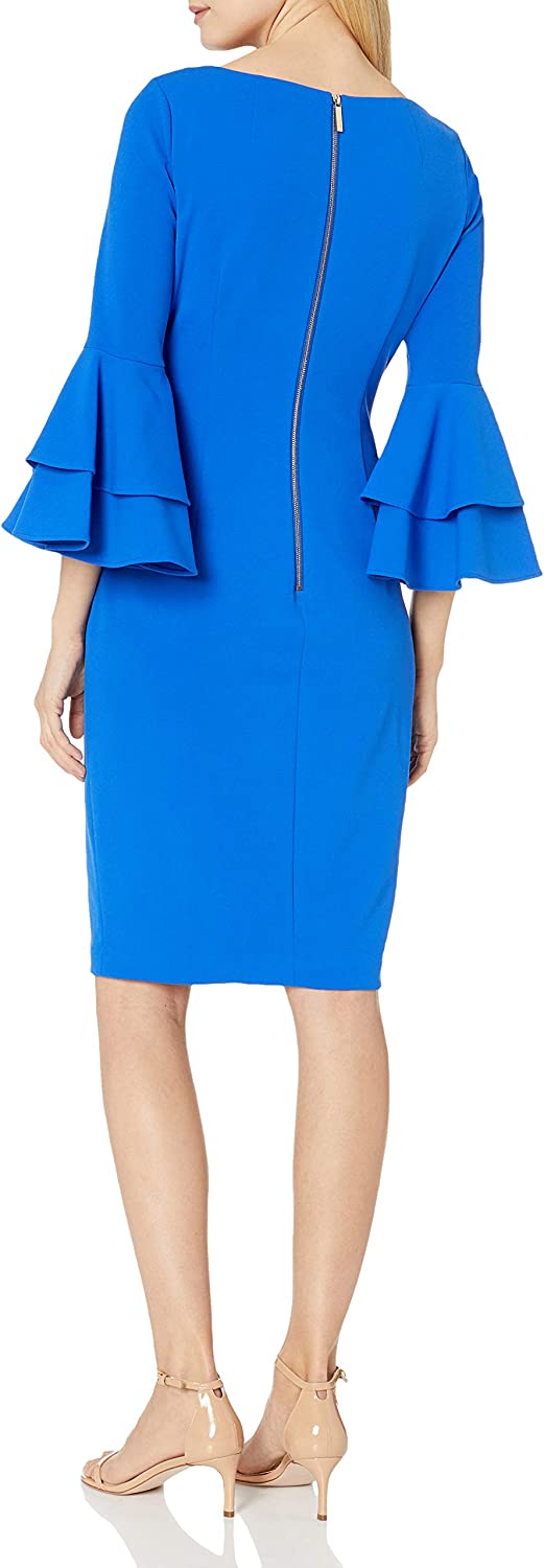 Calvin Klein Women's Tiered Bell Sleeve Dress - Image 9